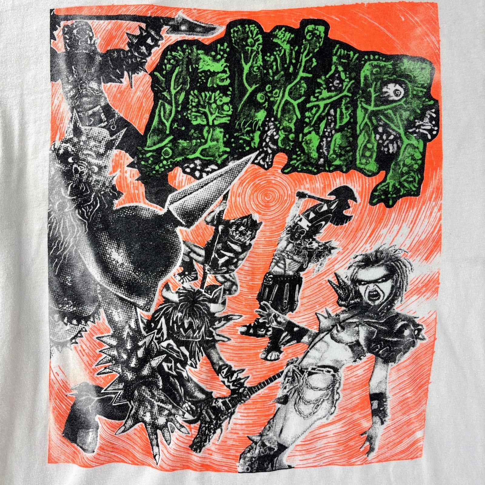 Vintage 90s Gwar Shirt Live From Antarctica Large Metal Punk Super Rare!